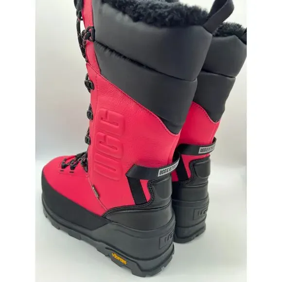 UGG Shasta Boot Tall Pink Glow Gore-Tex 1151850 Size 10W/9M New - Picture 9 of 16